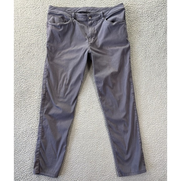 lululemon athletica Other - Lululemon ABC Pant Mens 34 (Fits 36x29.5)‎ Gray Slim Warpstreme Stretch Chino